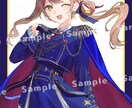 ご希望に沿ったカラーイラストお描きします 1枚絵やアイコン、動画、配信用のサムネイルなどに！ イメージ4