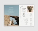シンプルでおしゃれなプロフィールブックが作れます 自身の結婚式もほぼ自作！結婚式準備でお役に立てると思います イメージ3