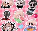 各種SNSアイコン制作いたします 彩度が高くて毒々しいイラストが得意です イメージ7