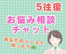 更年期・仕事・人間関係5往復チャットで相談できます 「ちょっと聞いてほしい…」そんな時、気軽にメッセージください イメージ1