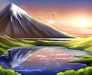 幻想的な背景イラストを承ります 星そして光の表現が少し、自慢です イメージ5