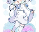 ぷにぷにほっぺと小さいおててのロリっ子を制作します 動画内で使用できる立ち絵、1枚絵やアイコンの制作しています イメージ10