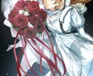 かわいい女の子かっこいい男の子描きます 魅力的な1枚絵、使いやすい立ち絵を描きます イメージ4