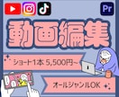 1本5500円〜YouTube動画編集します ショート/美容/エンタメ/ビジネス/対談なんでもOK！ イメージ1