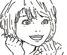 ホワイトボードに似顔絵を描いてデータでお送りします アイコン等に、マーカーで描いた似顔絵を使ってみませんか？ イメージ3