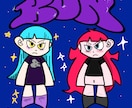 独特な感性でイラストを描きます 独特な感性、スタイルでポップなイラストを描きます。 イメージ6