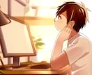 歌ってみた、動画などの一枚絵を作成します あなたのキャラクターを活かした一枚絵、可能です！ イメージ1