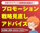 プロモーション戦略をプロが一緒に見直します ＼ココナラ初心者なので特別価格／お気軽にご相談ください イメージ1