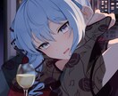 残り2枠！アニメ塗り女の子イラストを制作いたします 表情豊かな女の子イラストはお任せ下さい！ イメージ2