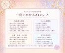 星から読み解く⭐️あなただけの取扱説明書を作ります 性格・恋愛・仕事・心と体まで21項目⭐️あなたを深く知る一冊 イメージ2