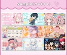 VTuber向け！印象的なサムネイル制作します 高品質！お急ぎ便で最短２日！YouTubeやXの告知画像に！ イメージ5