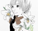 3月31日まで限定！シンプルお洒落な似顔絵描きます SNS等のアイコンに、オリジナルのイラストいかがですか♪ イメージ1