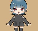 地雷系アイコンイラスト描きます 地雷系ピアスのミニキャラ描きます イメージ2