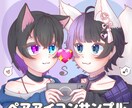 SNSアイコン、全身立ち絵・一枚絵も可愛く描きます 誠心誠意あなたの為に描かせてください！ イメージ5