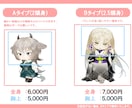 商用OK！かわいいデフォルメキャラを制作いたします 人や人外、動物もお任せください！ イメージ3