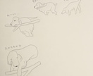 アイリッシュセター犬のイラストを描きます 犬が大好きなあなたのためにアイコンを作ります！ イメージ3