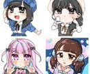 アイドル生誕イベント用のデフォルメイラスト描きます アイドルさんへの気持ちを込めた可愛いイラスト描きます! イメージ1