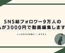 ショート動画の編集を承ります 総フォロワー9万人の私にショート動画編集をお任せください イメージ2