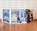 3面台紙で色々なアルバムを作成いたします ニューボーンフォトで等身大やウェルカムボードにオススメ イメージ5