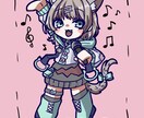 可愛いミニキャラを描きます 配信素材などに使えるミニキャラ！ イメージ2