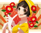 一枚絵やキャラクターデザイン、アイコンお描きします カッコいいイラストお描きします！ イメージ1
