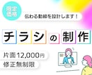 店舗オープンや教室開講などの宣伝用チラシ制作します 「何を伝えたいか」が相手に届く！ イメージ1