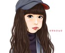 SNSアイコンや名刺用の似顔絵描きます まつ毛も一本一本丁寧に！心を込めて描きます！ イメージ1