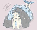 ゆるく可愛い世界観のデジタルイラストを描きます 美術学部卒の現役デザイナーがデジタルイラストを描きます！ イメージ4