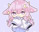 あなたのお姿を描かせていただきます 2.5頭身のデフォルメキャラに可愛くお仕立ていたします！ イメージ3