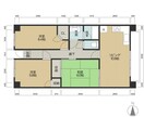 間取り図作成します アパートやマンションなどの簡単な間取り図作成します イメージ1
