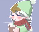 SNS用のアイコンを作成いたします あなたらしいアイコンを私の絵柄で表現しませんか？ イメージ4