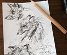 独特な絵を描きます 何でも相談受け付けます。お気軽にどうぞ！ イメージ1