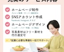 ホームページ制作・各種SNSを準備いたします 起業に必要なものの準備は、丸ごとお任せください！ イメージ3