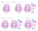 量産(カスタム)イラスト制作します 既存絵を元にあなたのお姿のイラストを制作いたします！ イメージ2