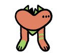 可愛くてちょっとおかしなモンスターを描きます オリジナルイメージモンスターを作成します！ イメージ1