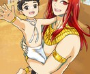 ポップで愛嬌のある一枚絵を描きます シンプルな線とパキッとした塗りのイラストを届けます イメージ4