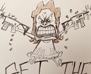 ペン画イラスト制作します あなたのイメージでオリジナルのペン画作品を描きます イメージ3