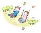 お子さん・ご家族など思い出のワンシーンを絵にします 日常の思い出を絵にしませんか？ イメージ3