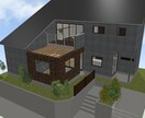 ３６０°舐め回せる３Dパース作成をします 好きな時に好きなだけ！理想の空間を舐め回してください！ イメージ1