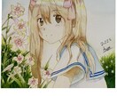可愛い女の子の水彩画描きます 【デジタルデータ】可愛い女の子の水彩画描きます。 イメージ2
