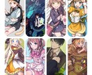 男も女も人外も◎！魅力的な立ち絵＆表情差分描きます 配信者・TRPG探索者やマダミス用の立ち絵にも！ イメージ10