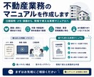 不動産業務：属人的な業務のマニュアルを作成します 手順・判断基準・注意点まで実務的に整理 イメージ1