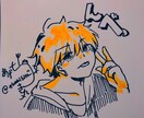 SNSで使える可愛いキャラクターイラストを描きます 優しく淡い色、明るく元気な表情…など、様々に対応します❁¨̮ イメージ4