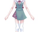 最短即日！可愛いイラスト描きます 商用可◎全身立ち絵や動画サイズサムネイル描きます イメージ2