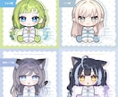 量産イラスト #1 ❀ 制作いたします ✿ #1 パジャマでおすわり 専用ページです ✿ イメージ5