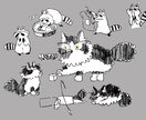 アイコン、ヘッダー、挿絵など承ります アナログ風のデザインのやさしいイラスト イメージ4