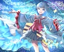 歌ってみたのサムネイル・MVイラストお描きします 水彩風のイラストで魅力的なMV制作をサポートします！ イメージ2