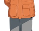 TRPGの立ち絵を作成します 表情差分3つまでセットで描きます イメージ1