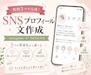質問3つでSNSプロフィール文を作成します 3つの雰囲気から選べて、そのまま使えます。 イメージ1