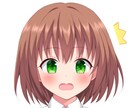 アニメ・美少女ゲーム風☆女の子のイラスト描きます ご希望のイメージに寄り添い、丁寧にお描きします イメージ3